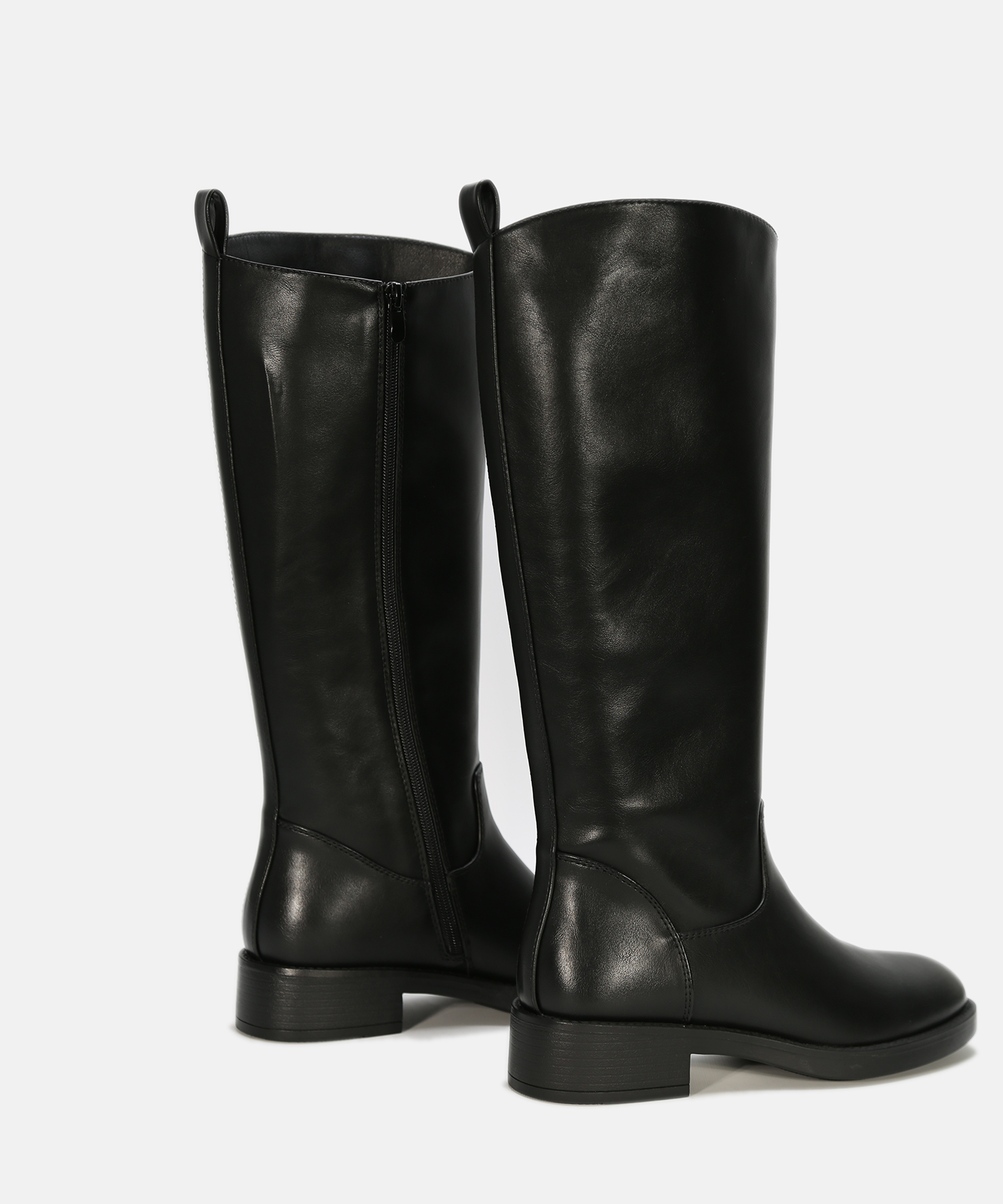 Bota plana alta image number null